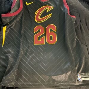 Nike Cleveland Cavaliers Black Jersey